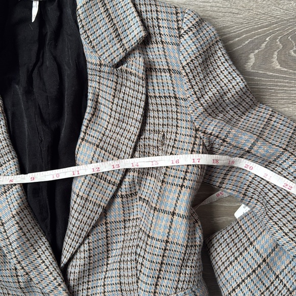 NEW FREE PEOPLE Chess Blazer in Multi XS - Picture 14 of 16